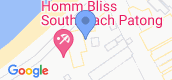 Map View of Homm Bliss Southbeach Patong