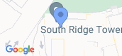 Vista del mapa of South Ridge Towers