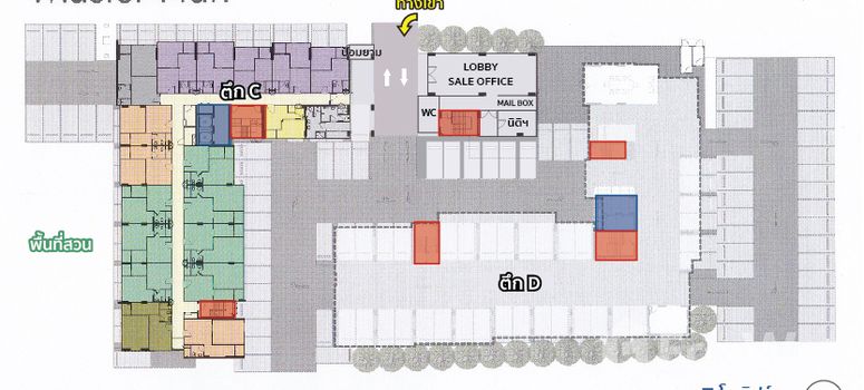 Master Plan of เดอะ นิช โมโน บางนา - Photo 1