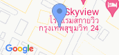 Map View of Oakwood Suites Bangkok