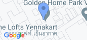 Vista del mapa of The Lofts Yennakart