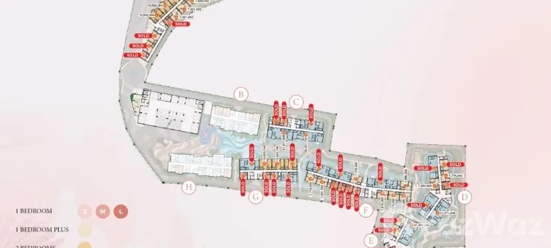 Master Plan of คอราลิน่า กมลา - Photo 7