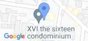 地图概览 of XVI The Sixteenth Condominium