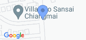 지도 보기입니다. of Villaggio Sansai Chiangmai