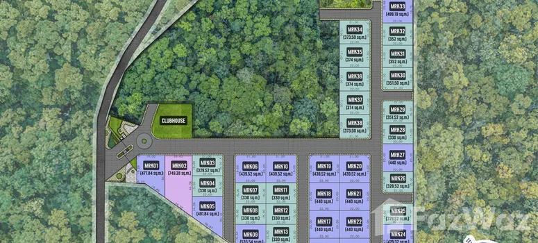 Master Plan of โมอาน่า เรสซิเดนซ์ เกาะแก้ว - Photo 1