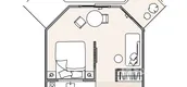 Unit Floor Plans of Phenomenon Kata Beach Condominium