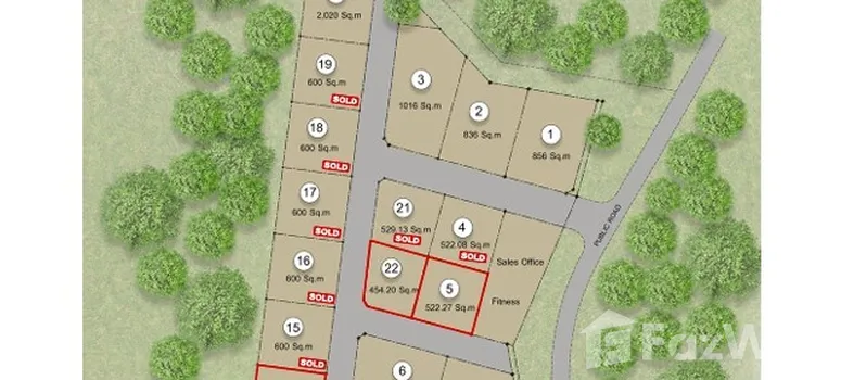 Master Plan of ลา เฟลิซ เอ็กซ์คลูซีฟ วิลล่า หัวหิน - Photo 1