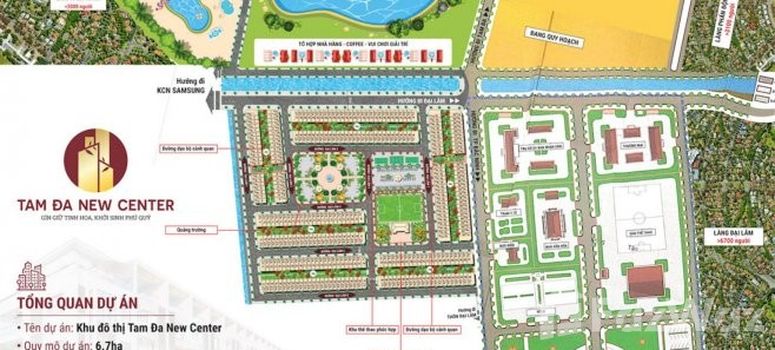 Master Plan of Khu đô thị Tam Đa New Center - Photo 1