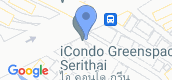 Vista del mapa of iCondo Serithai Green Space