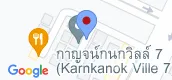 지도 보기입니다. of Karnkanok Ville 7