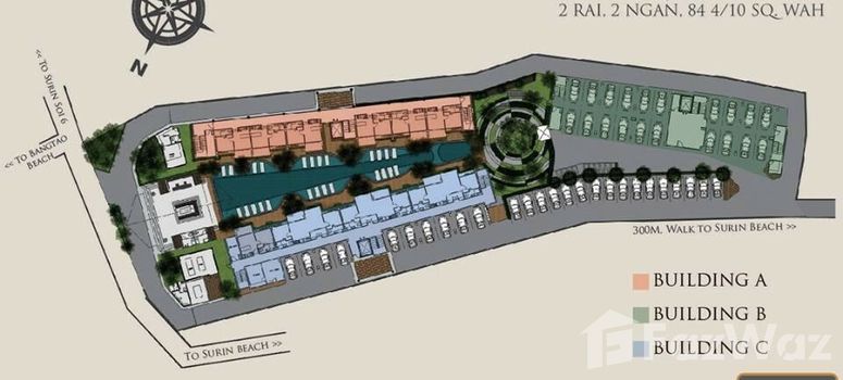 Master Plan of Palmyrah Surin Beach Residence - Photo 1
