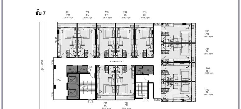 Master Plan of เอคิว เอลิคซ์ เรซิเดนซ์ ศูนย์วิจัย - Photo 7