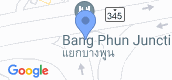 Vista del mapa of Pine Condo Rangsit Station