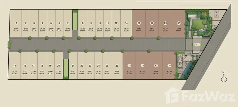 Master Plan of วิมาโน่ สุขุมวิท - แบริ่ง - Photo 1