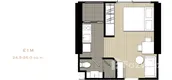 Unit Floor Plans of Ashton Chula-Silom