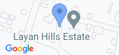 Vista del mapa of Layan Hills Estate