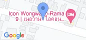 Vista del mapa of Nirvana Icon Wongwaen-Rama 9
