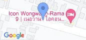 Map View of Nirvana Icon Wongwaen-Rama 9