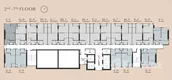 Plans d'étage des bâtiments of Aspire Onnut Station