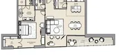 Plans d'étage des unités of Bulgari Resort & Residences