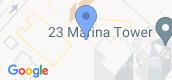 عرض الخريطة of 23 Marina