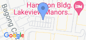Vista del mapa of LAKEVIEW MANORS