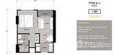 Unit Floor Plans of Niche Mono Charoen Nakorn