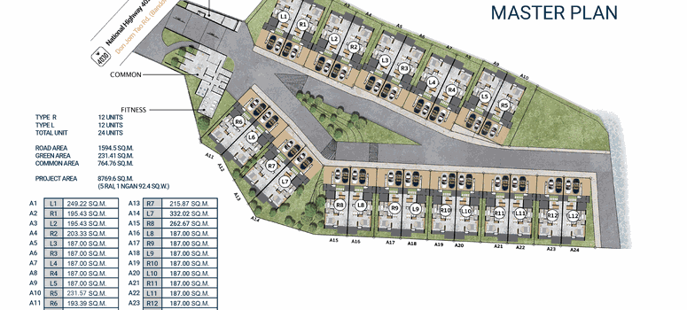 Master Plan of The Residence - Photo 1