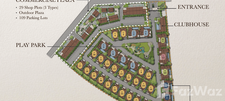 Master Plan of คาซา เด มอนเต - Photo 1