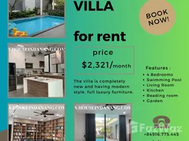 4 Phòng ngủ Biệt thự for rent in Việt Nam, Hòa Thuận Tây, Hải Châu, Đà Nẵng, Việt Nam