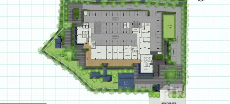 Master Plan of เดอะ เบส สุขุมวิท 77 - Photo 1