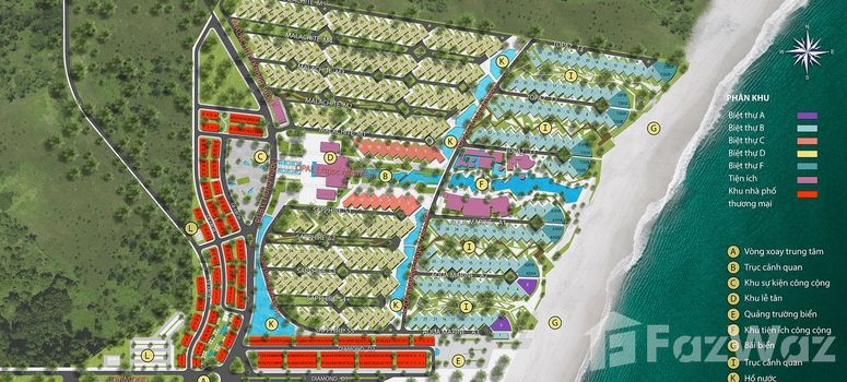 Master Plan of Sun Premier Village Kem Beach Resorts - Photo 1