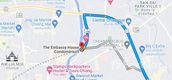 Map View of The Embassy House Condominium Chiang Mai