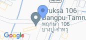 지도 보기입니다. of Pruksa 106 Bangpu-Tamru