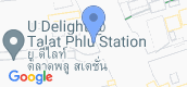 지도 보기입니다. of U Delight@Talat Phlu Station