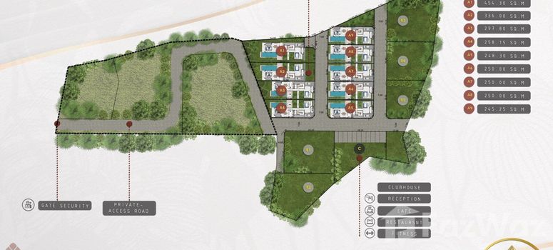 Master Plan of Layalina Hill Villas - Photo 1