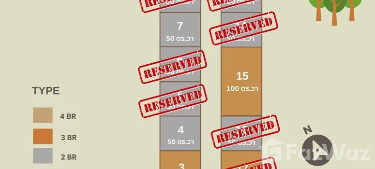 Master Plan of บ้านรมณ์ดี หัวหิน - Photo 1