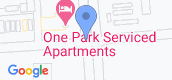 지도 보기입니다. of One Park Condominium