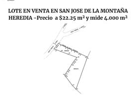  Land for sale in Barva Heredia, Barva