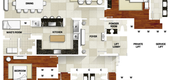 Unit Floor Plans of The Albany