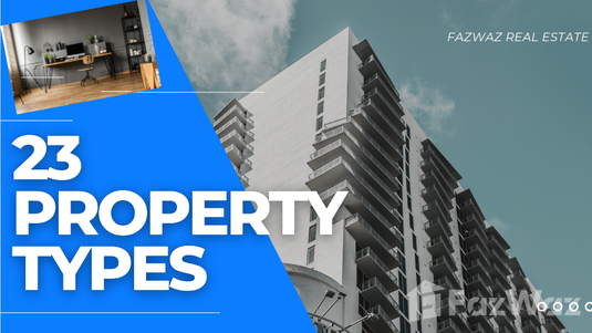 23 Property Type graphic by FazWaz