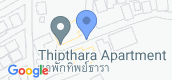 지도 보기입니다. of Thipthara Apartment
