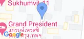 地图概览 of Sukhumvit Suite