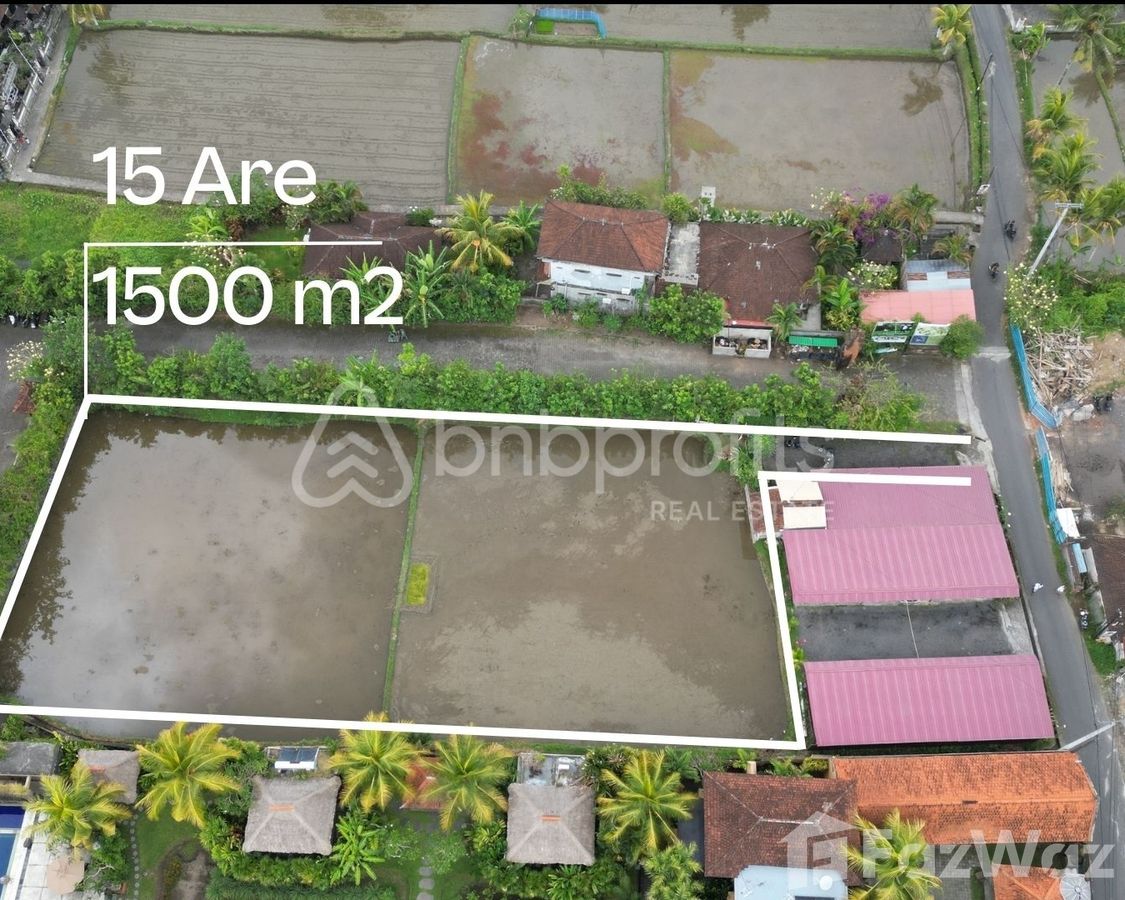 Земельный участок для продажи в Ubud, Бали за 19,000,000 ₽ | U1855022