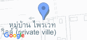 マップビュー of Private Ville Rama 9 - Huamak