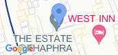 Vista del mapa of The Estate at Thapra