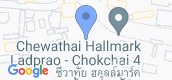 Map View of Chewathai Hallmark Ladprao-Chokchai 4
