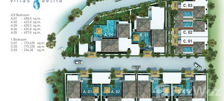 Master Plan of Villa Aelita - Photo 1