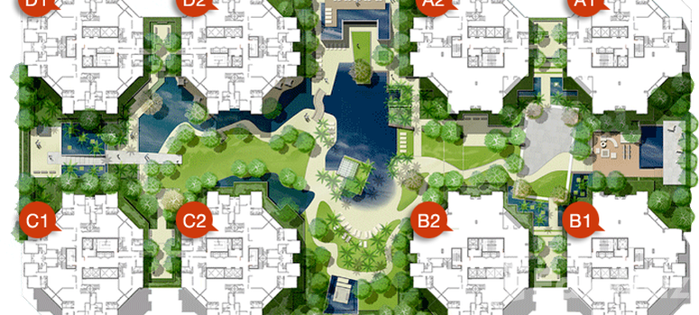 Master Plan of Belle Grand Rama 9 - Photo 1