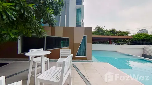 3D Walkthrough of the Communal Pool at The Crest Sukhumvit 49